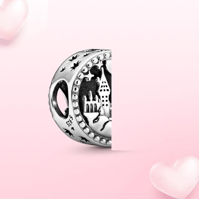 100% стерлингового серебра 925 пробы, подвеска «Тысячелетний сокол», подвеска, подходит для оригинальных модных ювелирных изделий, женский браслет, подарок «сделай сам»