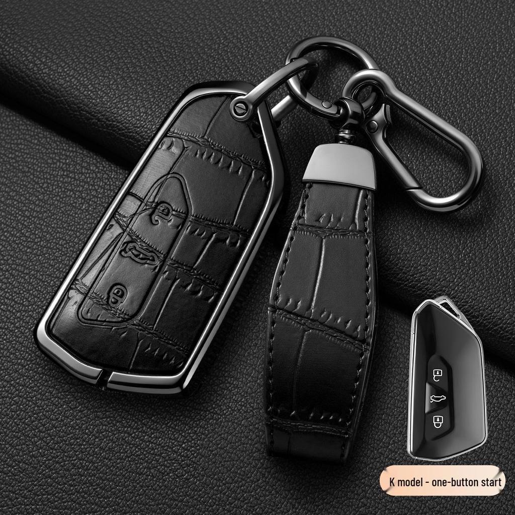Чехол для ключа и защитный чехол с крючком для Volkswagen Passat 2017-2018.