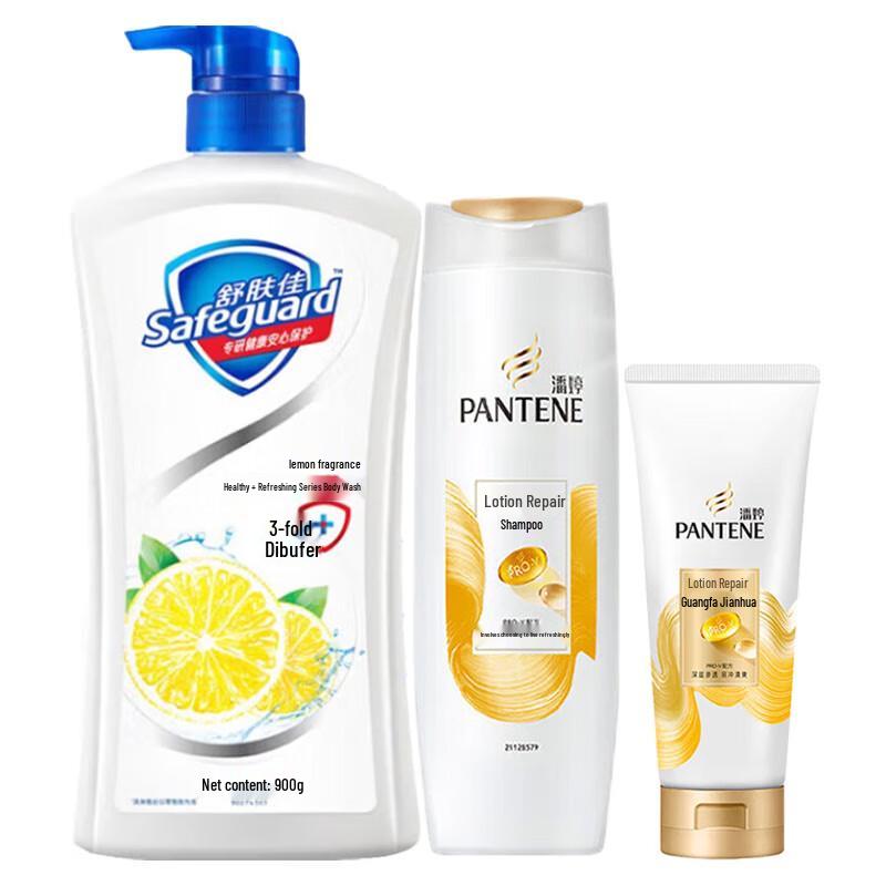 Набор для душа Pantene Восстановление и Защита волос
