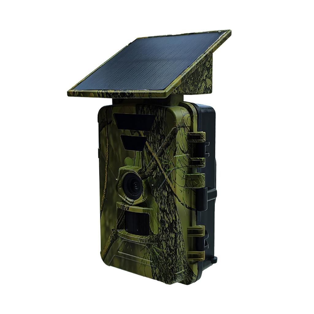 Солнечная камера для слежения 8K 60MP WiFi камера для охоты на диких животных IP66 водонепроницаемая уличная камера ночного видения