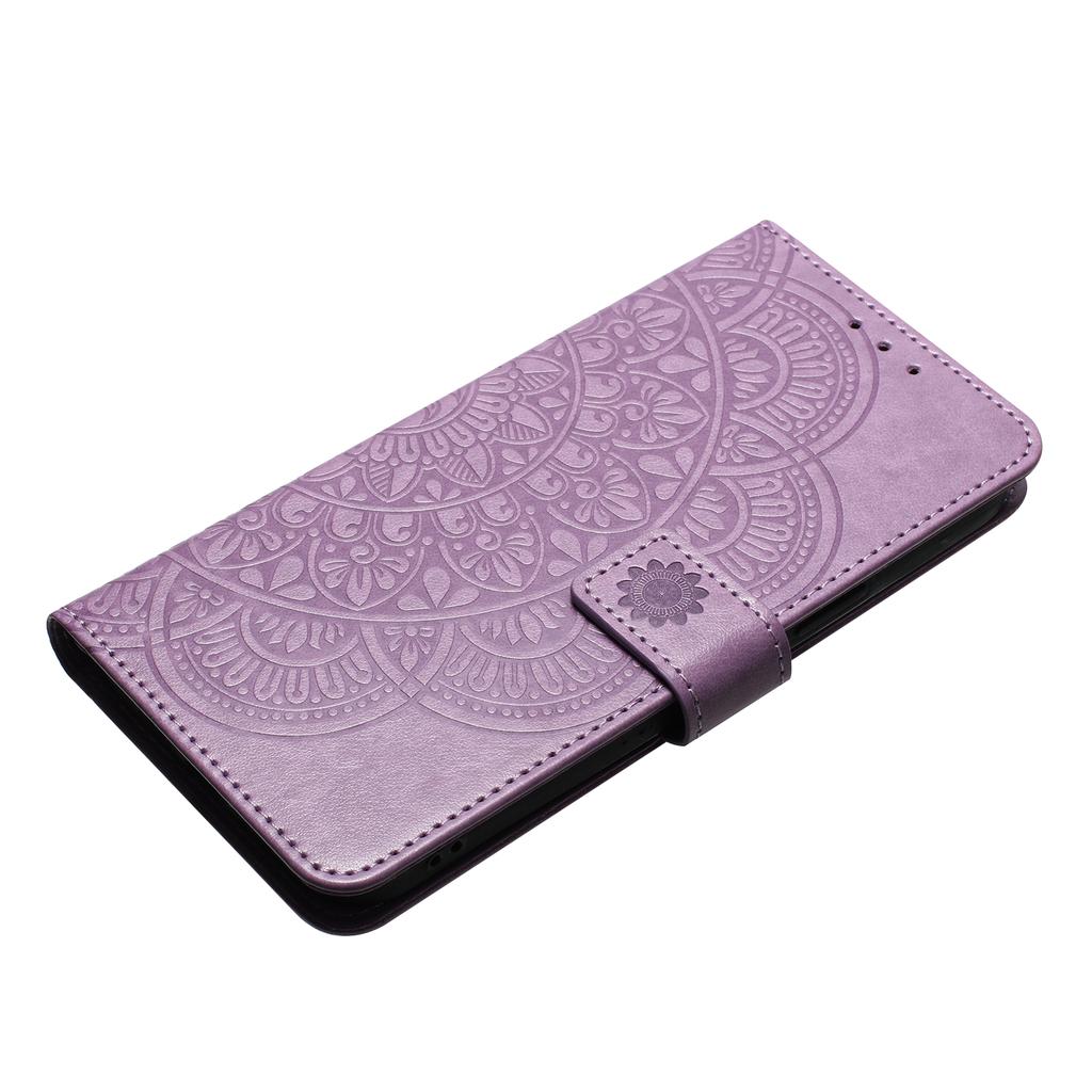 For iPhone 15 Pro Max Case Flower Pattern Flip Stand Phone Protector