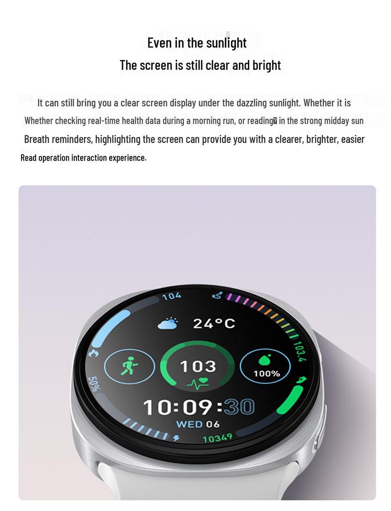 Умные часы HD8mini: Звонки по Bluetooth, Мониторинг сердечного ритма и артериального давления, Водонепроницаемый браслет для женского здоровья