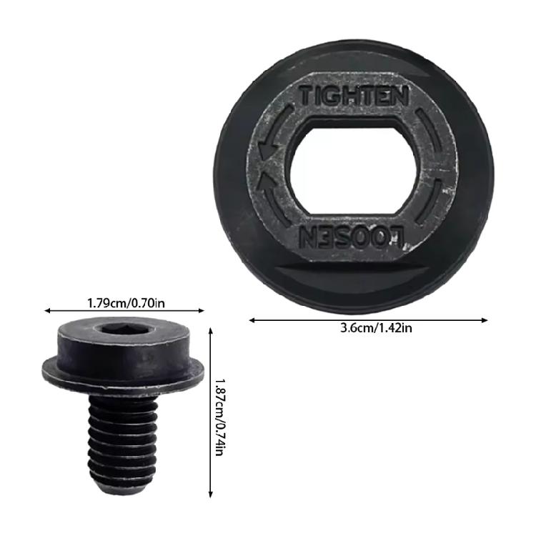 Универсальные болты для лезвия, внешняя прижимная шайба, фланцевая шайба, совместимые для DCS391 390 373 565, аксессуары для замены циркулярной пилы