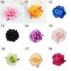 Accessories Bridesmaid Women Rose Flower Hairpin Brooch Hair Clip Wedding