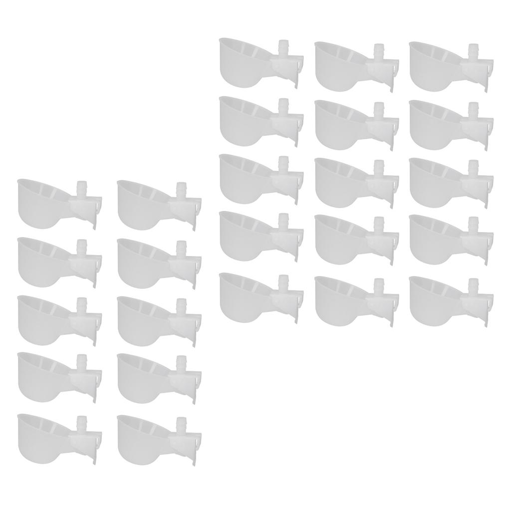 25 комплектов подвесных поилок для кур с автоматической чашей для поения птицы