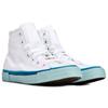 Converse Chuck Taylor All Star Color Block High Top Canvas Shoes Women Sneakers Off-White Blue 568805C