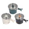 500W 1.6L Portable Electric Cooker with Foldable Handle Hot Pot for Camp Dorm Detachable Multi Funct