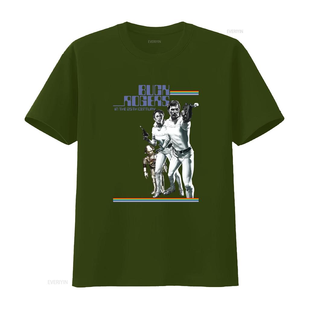 Buck Rogers in The 25th Century TV Movie Sci Fi Adventure T Shirt Top T1463 vintage Washed Slightly Stylish Comfortable