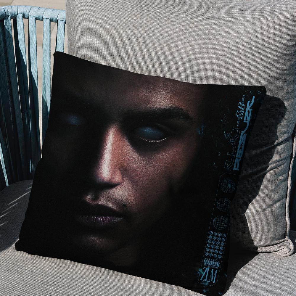 L-Luv R-Resval Pillow Case Square Pillow Bedroom Sofa Leisure Comfort Cushion Car Living Room Home Decoration