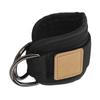 Fitness Ankle Buckle Leg Strength Trainer with Double D Rings and Rubber Straps for Men and Women