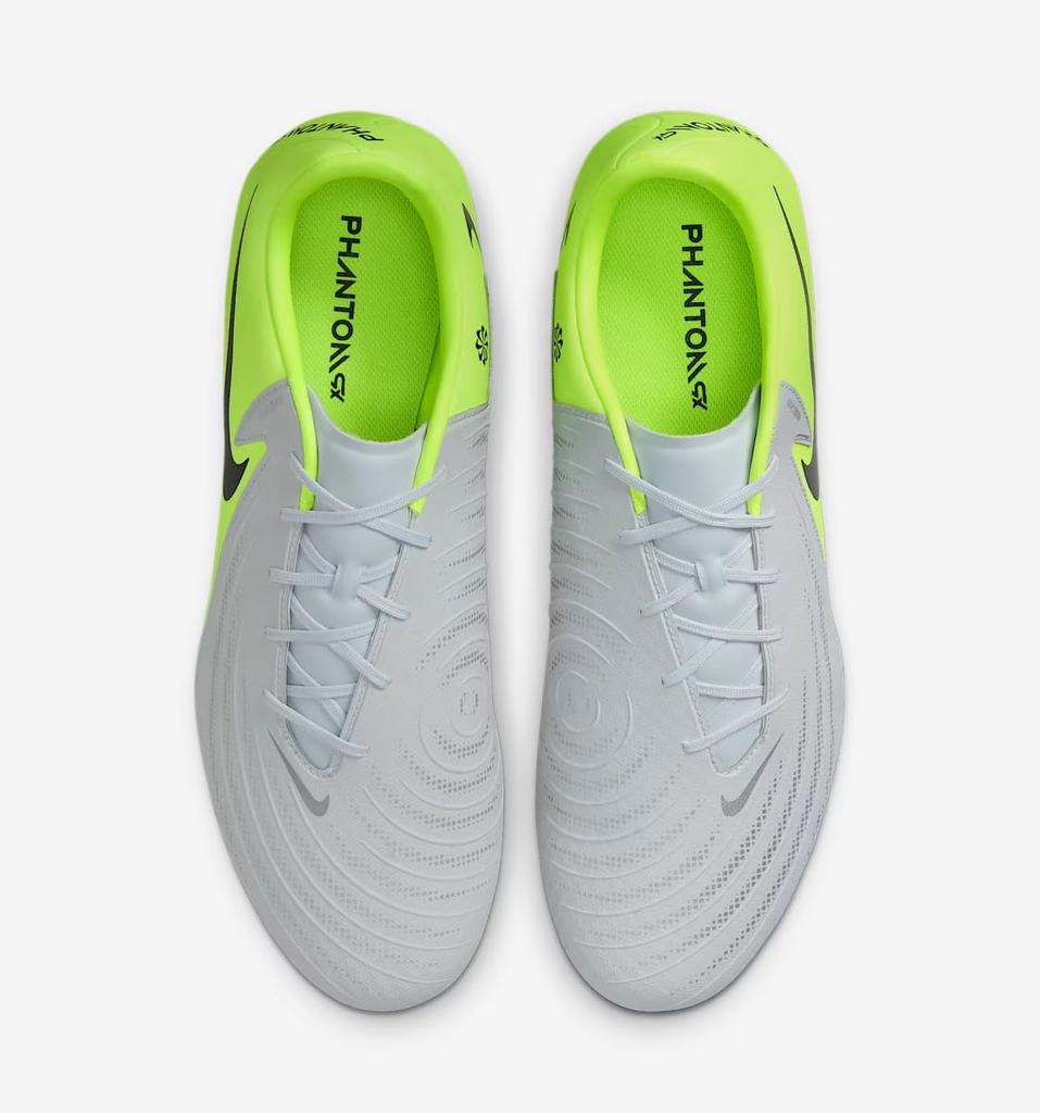 NIKE Phantom GX 2 Academy HG Silver Volt FJ2551-003 US 9.5 Japan Import Soccer Cleats 27.5cm