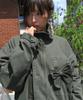 RONRON Ribbon Pocket Field Jacket Khaki