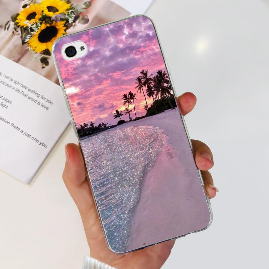 For Apple iPhone 4 Case Popular Flower Astronaut Clear Funda Soft Silicone Cover For iPhone 4s 4 s Bumper for iPhone4 Coque Capa