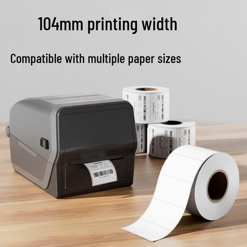Deli GE800TF Barcode Label Printer CN plug (adapter included)
