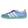 Gazelle Light Blue Silk Women Sneakers 707867-U7R10-3660