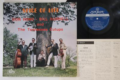 Виниловая пластинка DON RENO, BILL HARRELL & THE TENNES - Spice Of Life LAX6038 LONDON 1975 Япония Кантри Б/у
