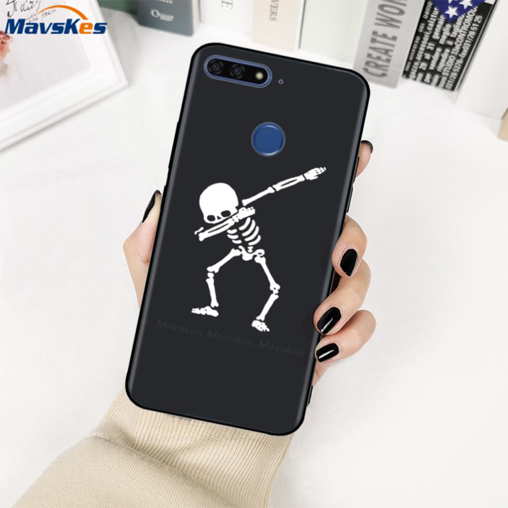 Чехол для Honor 7A Pro Силиконовый чехол Для Huawei Y6 Prime 2018 Чехол Мягкий ТПУ Сумки для мобильного телефона Для Huawei Honor 7C RU 5.7дюймов Fundas