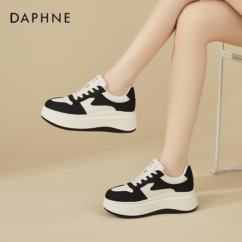 Женские модные кроссовки на платформе Daphne с внутренней скрытой танкеткой