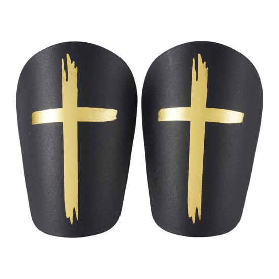 Mini Football Shin Guards Tiny Shin Pads with EVA Cushion for Kids Youth Adults Calf Protection Gear for Outdoor Soccer Training