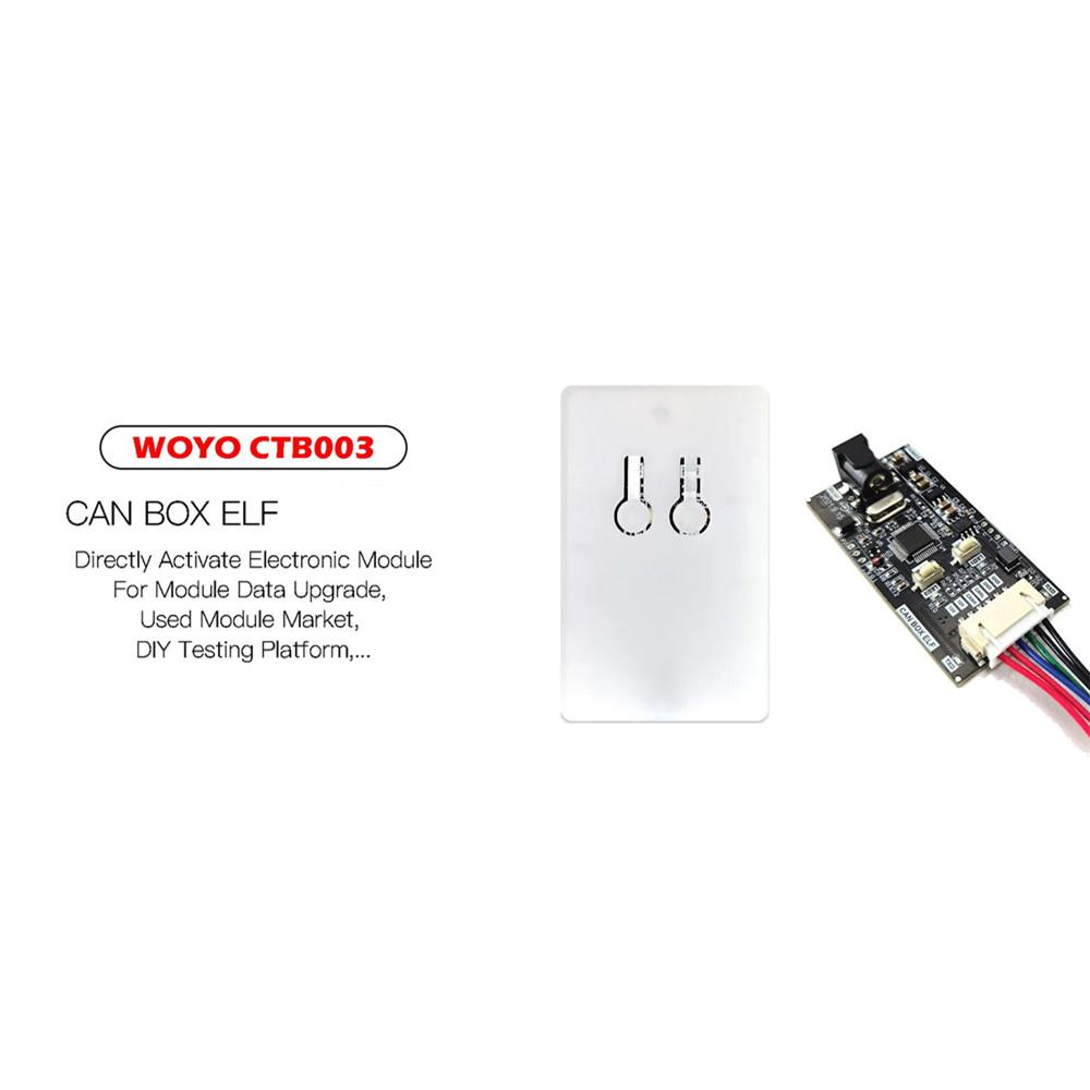 CTB003  can record data from vehicle CAN  electronic modules and can be reused