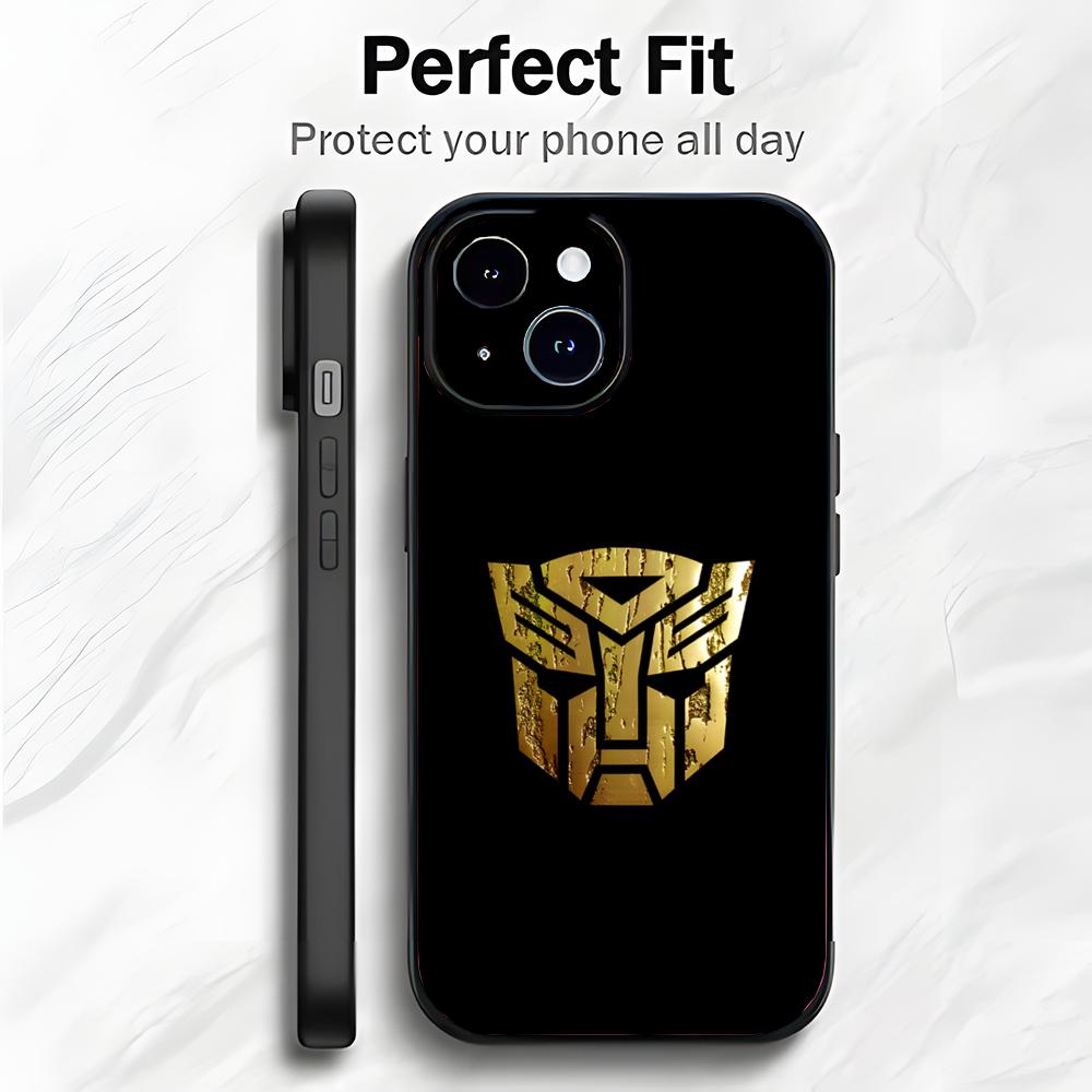 Смелое Действие Американский Фильм R-Ransformers Чехол для Телефона Чехол для Телефона Мягкая Упаковка Легкий Для iPhone17 16 15 14 13ProMax