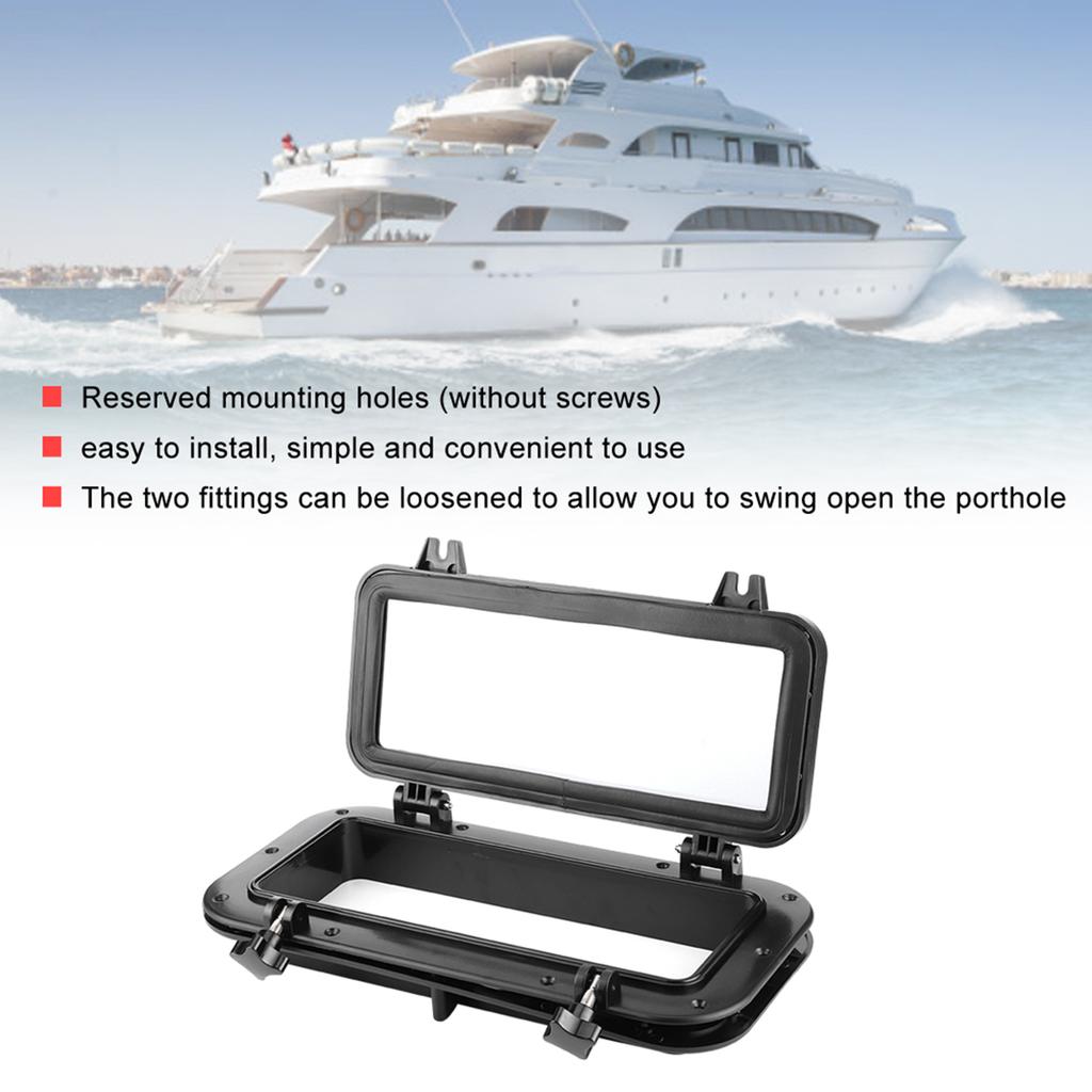 4 мм открывающийся иллюминатор прямоугольный иллюминатор закаленное стекло устойчивое к ультрафиолетовому излучению окна для лодки яхты 400x200 мм лодочный аксессуар