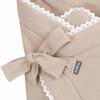Swaddle Blanket Cuddly Muslin Beige