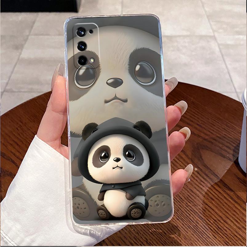 Силиконовый чехол для Realme X7 Pro Прозрачный Роскошный Милый Кролик Любовь Забавный Мягкий корпус для телефона RealmeX7 X7Pro RMX2176 RMX2121 Обложка