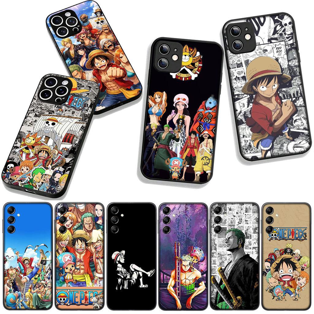 Мультяшный Чехол One Roronoa Zoro Luffy Piece для Motorola Moto G54 G05 G24 G55 G75 G85 G15 G57 G86 Power Edge 50 30 Fusion neo Pro