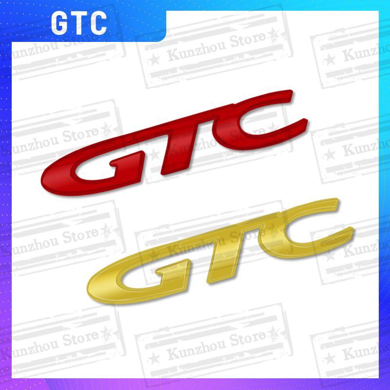 1 шт. Металлический логотип GTC для Opel Zafira Mokka Meriva Insignia Corsa Astra Adam Vauxhall Эмблема Наклейка на переднюю решетку автомобиля задний багажник