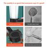 Black White Color High-Pressure Shower Head 10 Spray Modes Water Saving Shower  Bathroom Use