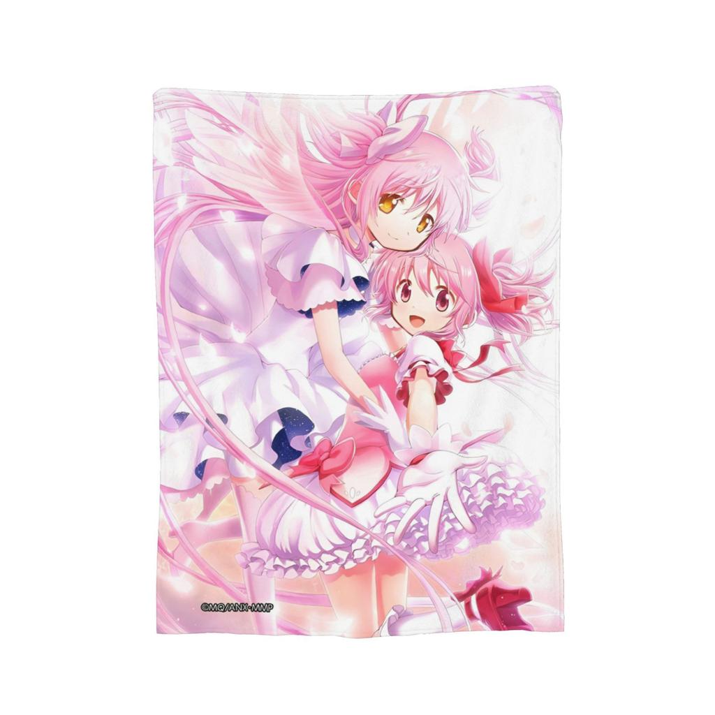 Кюбей Puella Magi Madoka Magica Милый Коралловый флис Плюшевый Плед Аниме Одеяло для кровати Спальни Ультрамягкое Покрывало,