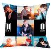 18 Bts Kpop Bangtan Boys Face Yourself Peach Skin Cushion Cover Pillow Throw
