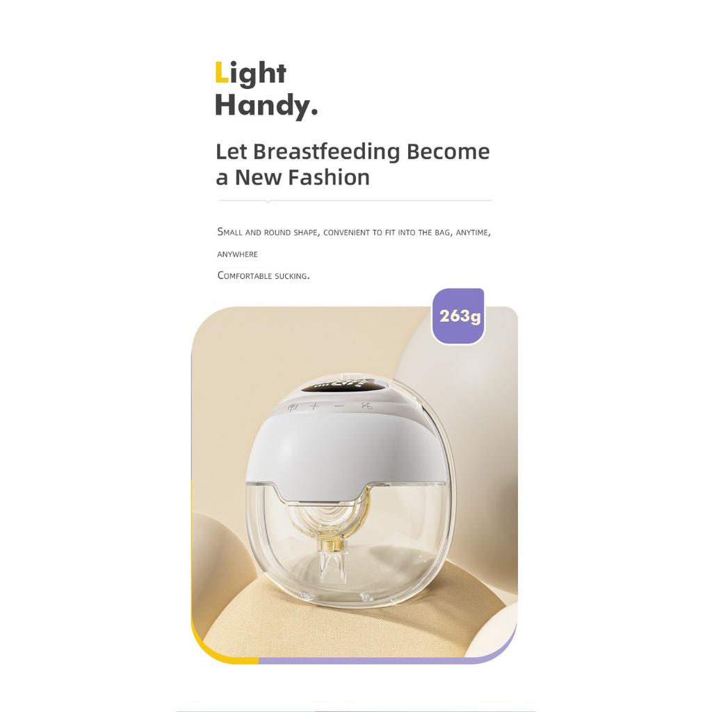 Medile Носимая электрическая молокоотсос Hand-free Невидимый многофункциональный портативный молокоотсос Товары для матерей и младенцев