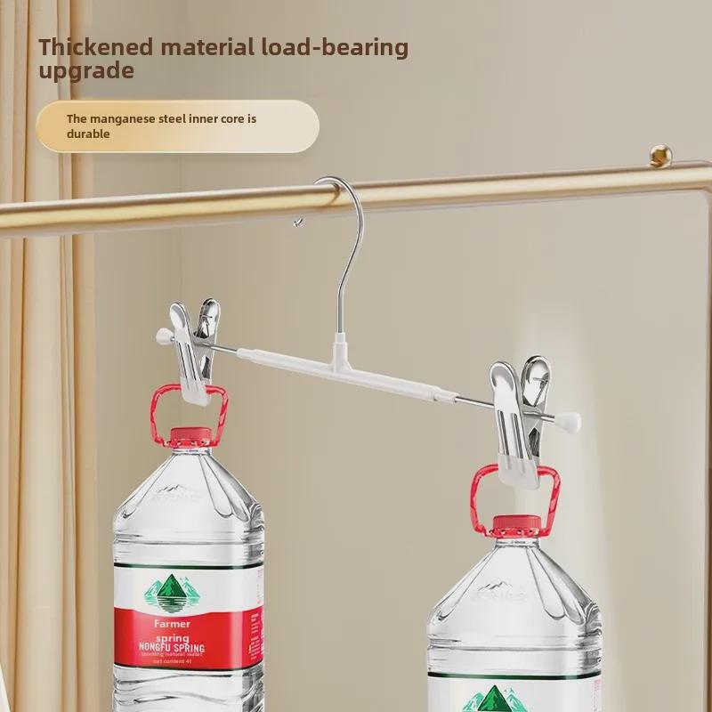Non-slip Stainless Steel Trousers and Skirt Clip Hanger - Traceless Drying Solution
