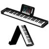 TERENCE X61A Folding Digital Piano with 61 Perfect for Beginners and Piano Portable Keyboard Piano with MIDI and Programming Includes and Japanese