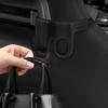 Car Interior Storage Hook Automotive Back Seat Hook for Handbag Purse Umbrella Heavy Duty Car Headrest Hook Organizer