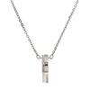 Pure Titanium Magnetic Necklace Pure Loop Oz Crisp IP 45cm (Platinum