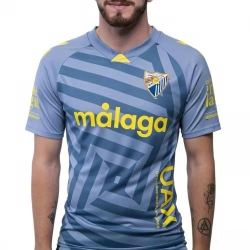 2026 New 3D Printed Malaga Away Football Jersey Casual Fast Drying Breathable Suitable for Daily and Training Parent-child Wear