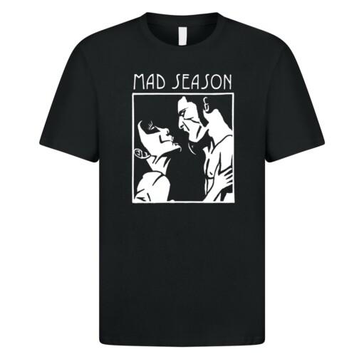 Футболка Mad Season 1138 Музыка Гранж Рок Above Alice In Chains Pearl Jam Черный