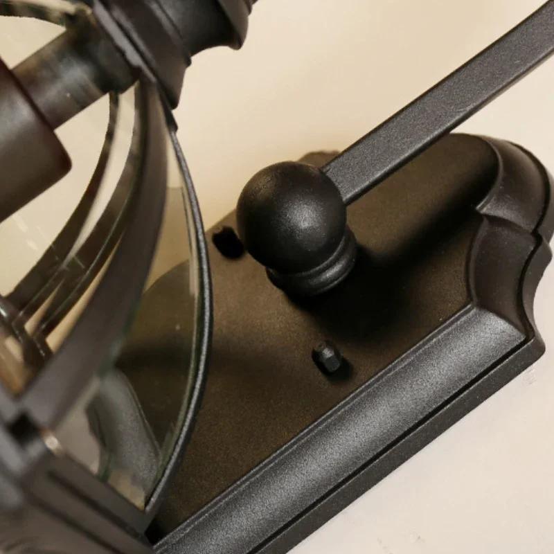 Светодиодный уличный настенный светильник Водонепроницаемое освещение Освещение для крыльца Освещение для балкона Садовое освещение Уличный настенный светильник Ретро Европейский стиль Украшения