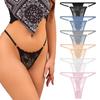 Lace Panties for Women Sexy Bikini Thongs Panties Floral Lingerie Soft and Breathable Underwear