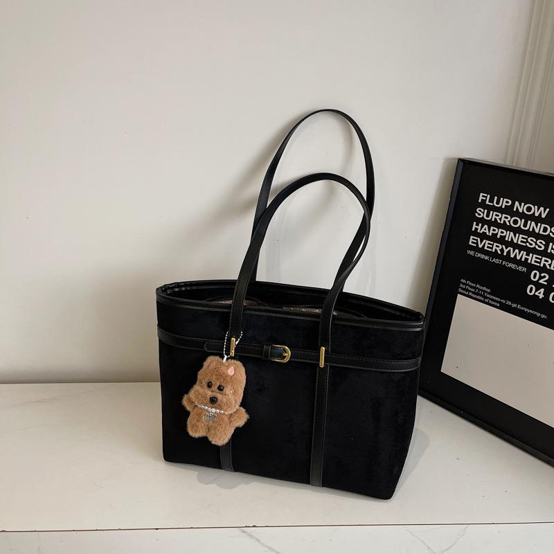 Retro and Fashionable Hand-held Underarm Bag, Commuting Single-shoulder Bag, Large Capacity, Simple and Trendy Tote Bag
