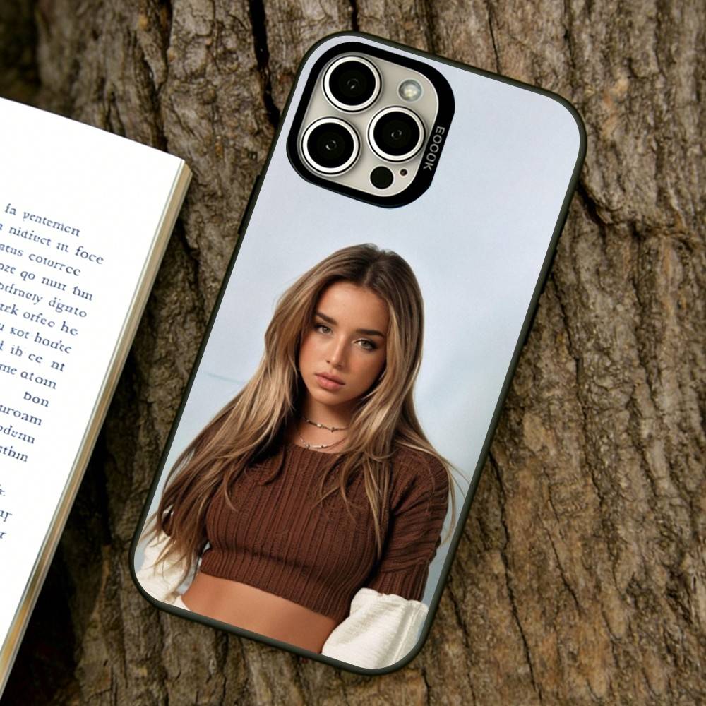 Singer Lola indigo Phone Case For iPhone 17,16,15,14,13,12,11 Plus,Pro Max,XS,Colored Silver Plated Inside Cover