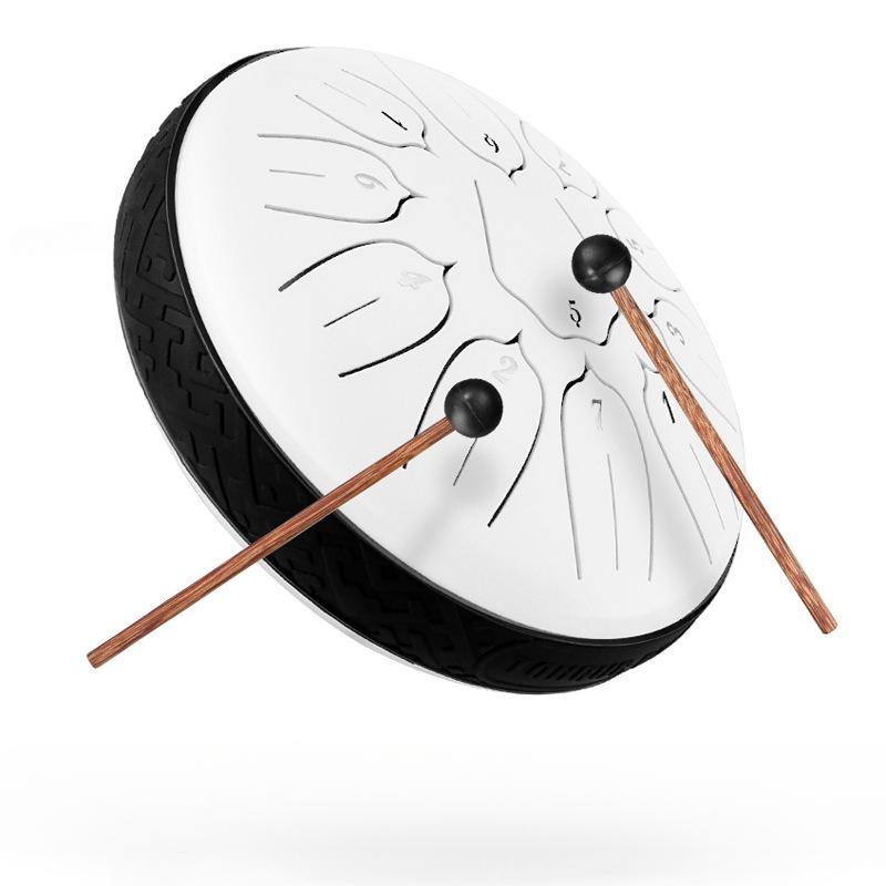 6-дюймовый 11-нотный язычковый барабан профессиональный практический ударный инструмент аксессуары небольшой портативный язычковый барабан подарок