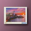 Portland Lighthouse At Sunset 500 Piece Clementoni Jigsaw Puzzle, Popular Korean Board Game