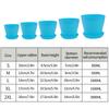 Plastic Flower Pots Planter Balconies Planting Potted Flower Pot Succulent Plant Pots with Tray Garden Indoor Bonsai Multi-Color