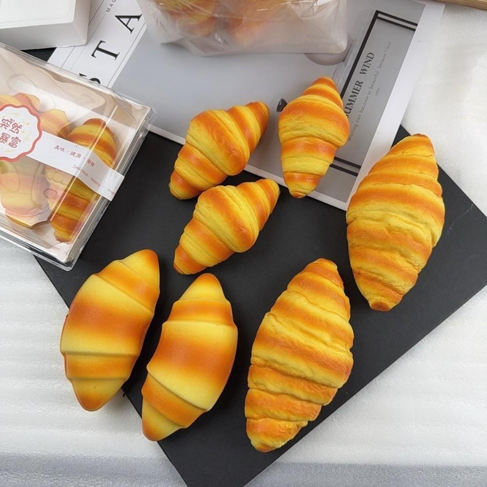 Slow Rising Bread Squeeze Toy Stretch Squeezing Sensory Squeeze Toy  for Anti Stress Relief