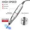 Professional Electric Nail Drill Handle 35000RPM Nail Art Drill Handpiece File Polish Grind Machine Manicure Drill Accessory