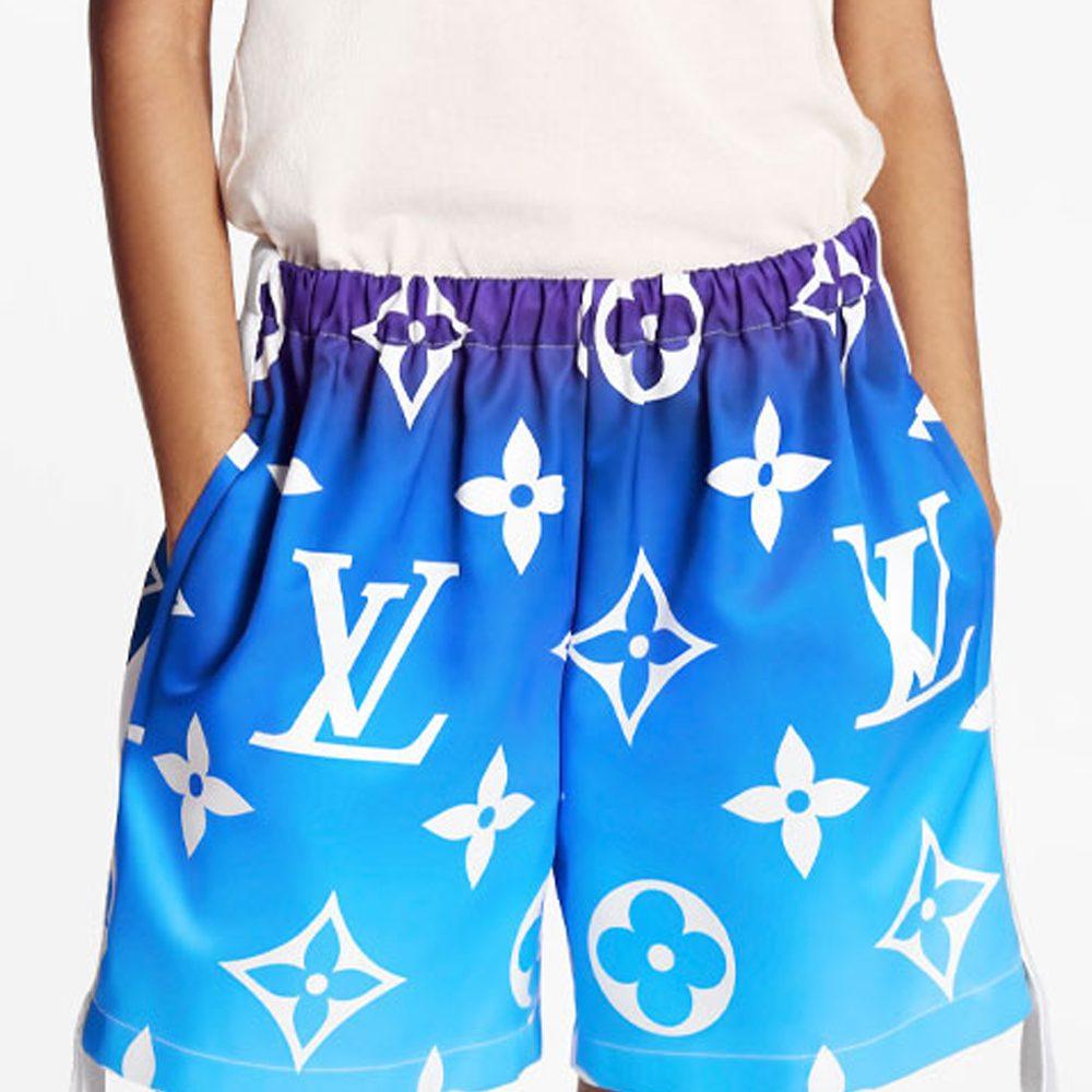 Louis Vuitton Повседневные шорты женские синие 1A8TI9